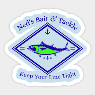Ned's Bait & Tackle Sticker